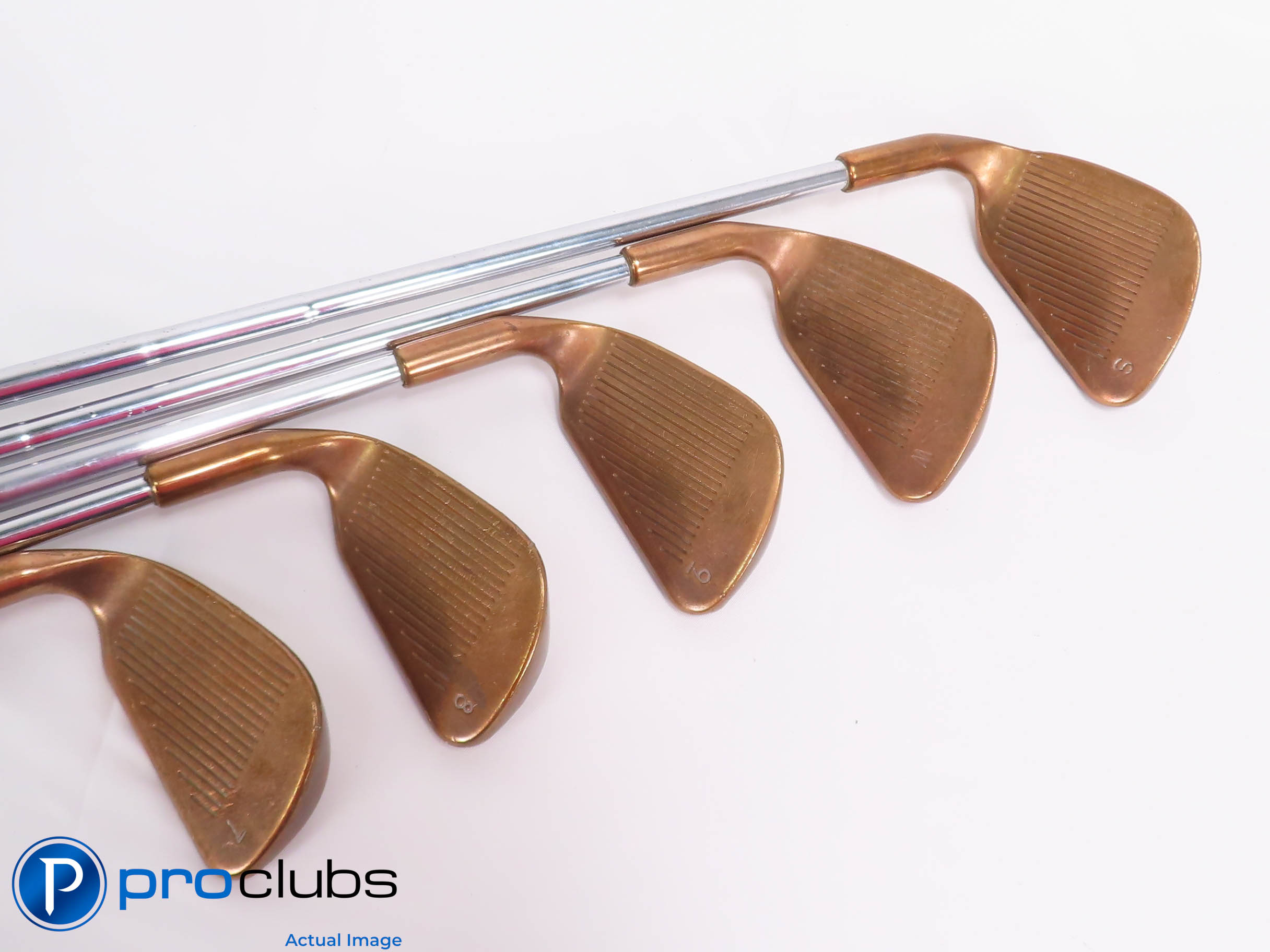 Ping EYE2 BeCu Copper 2-PW,SW IRON SET Blue Dot -DG S300 Stiff